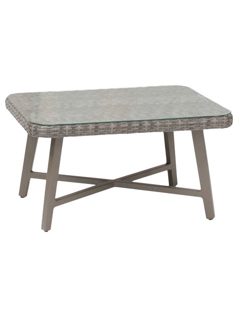 Kettler Lamode Small Garden Coffee Table Grey Ash At John Lewis And Partners