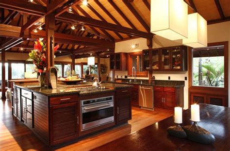 The second key factor in recreating balinese style is replicating the island's high regard for quality craftsmanship. bali kitchen | Great House Interior: Bali,Indonesian ...