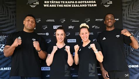 Birmingham Commonwealth Games Kiwi Boxers Leading New Zealands