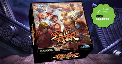 Street Fighter Board Game Is Kickstarter Exclusive