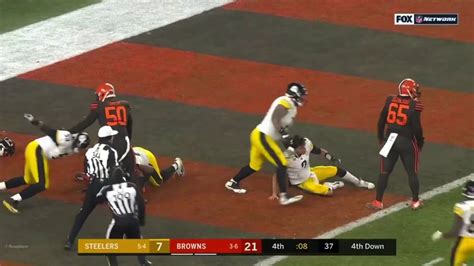 Cleveland Browns Vs Pittsburgh Steelers Fight Youtube