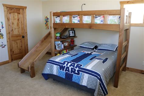 How To Make Bunk Bed With Slide Bunk Bed Idea