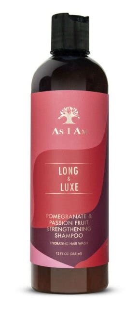 As I Am Long And Luxe Pomegranate And Passion Fruit Strengthening Shampoo