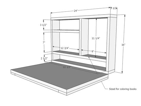 Wall Mounted Folding Table Plans Wall Design Ideas