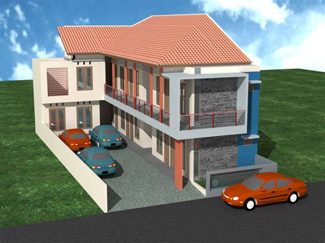 Harga desain yang sangat kompetitif. 20 Desain Rumah Kost Mahasiswa dan Karyawan Tren 2015 ...