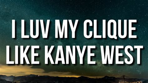Xxxtentacion I Luv My Clique Like Kanye West Lyrics Youtube