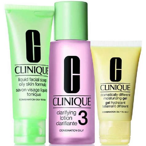 Clinique 3 Step Skin Care Intro Set Type 3 180 Ml U