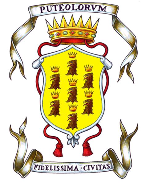 Indica la nobiltà romana, con un rimando. File:Pozzuoli-Stemma.svg - Wikipedia