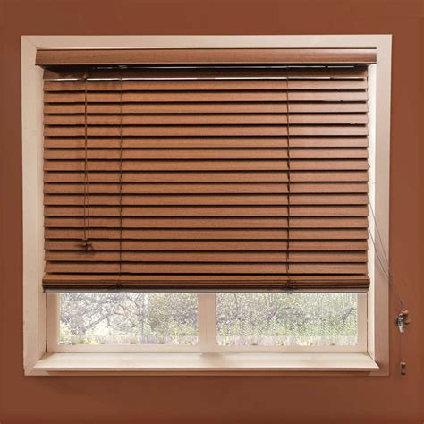 Chicology Corded Faux Wood Blinds