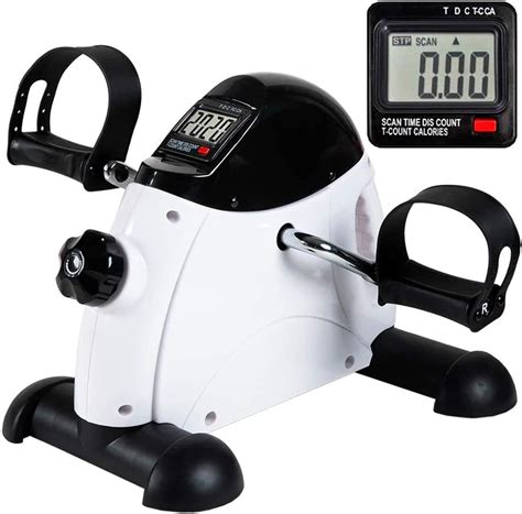 Ihomey Pedal Exerciser Portable Mini Exercise Bike For Arm And Leg With