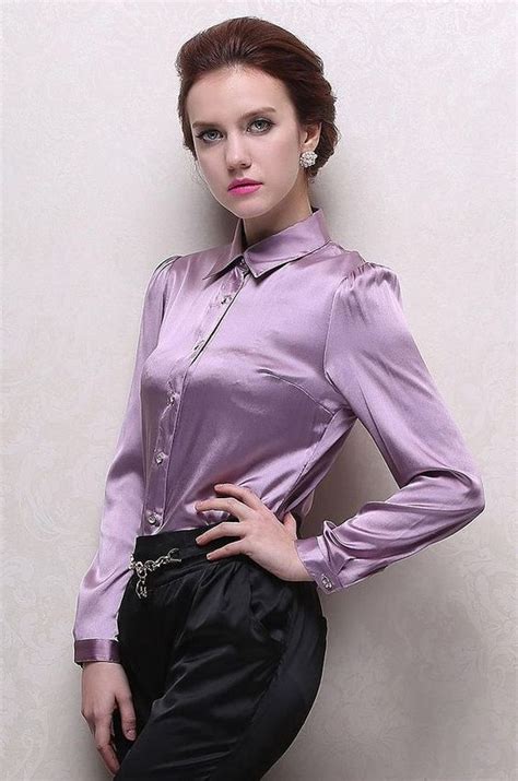 orla shannon on twitter satin blouses beautiful blouses satin clothes
