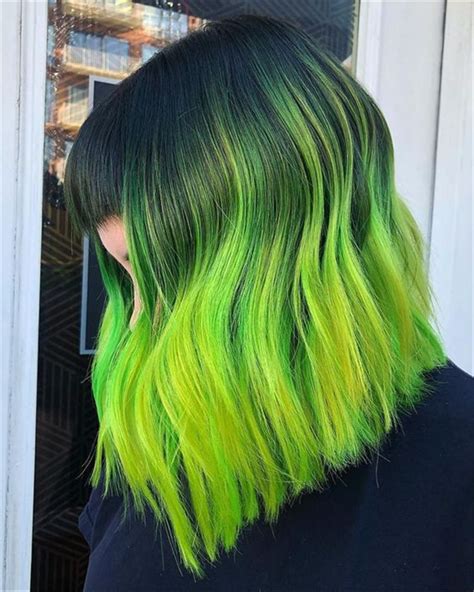 50 Gorgeous Green Hair Color Ideas You Will Love To Try