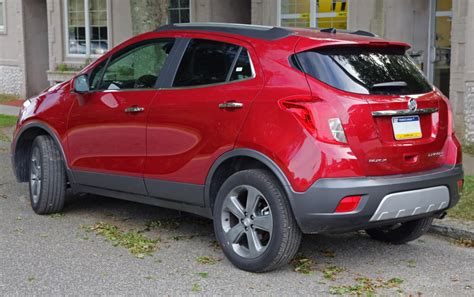 Buick Encore Technical Specifications And Fuel Economy