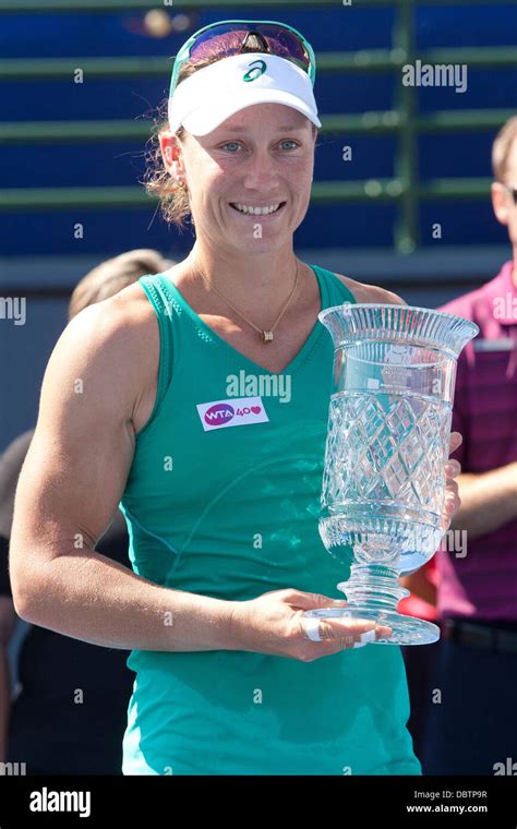 Sam Stosur Trophy Hi Res Stock Photography And Images Alamy