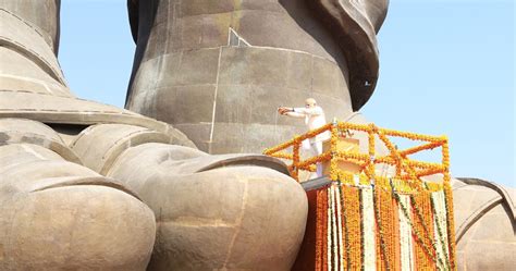 India Reveals The Statue Of Unity The Worlds Tallest