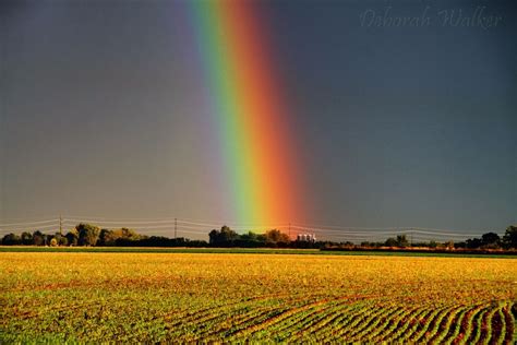 Kansas Rainbow Photo By Deborah Walker Rainbow Photo Home On The