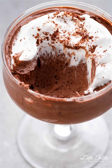 When i was pregnant, i used to treat myself to a little something sweet every night after the kids went to bed. 3-Ingredient Double Chocolate Mousse (Low Carb) + VIDEO ...