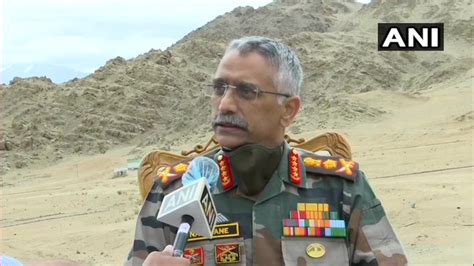 Situation Along Lac Slightly Tense Soldiers Prepared Army Chief In Ladakh