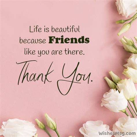 100 Thank You Messages For Friends Appreciation Quotes 2023
