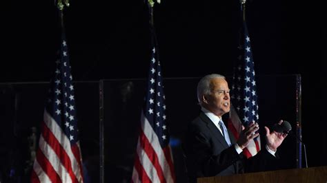 Read Transcript Of What Biden Said In First Speech As President Elect