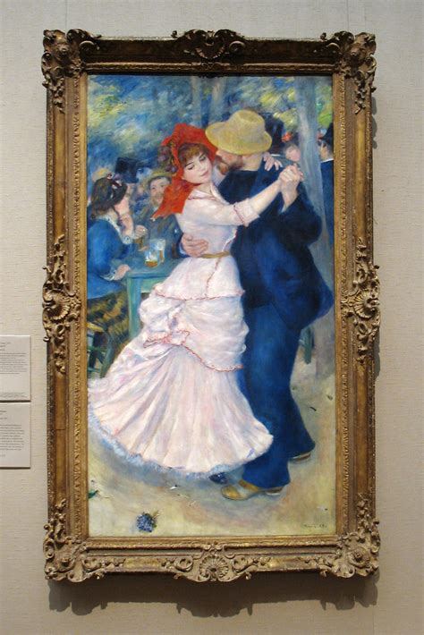 Dance At Bougival By Renoir Pierre Auguste Renoir Dance At Flickr