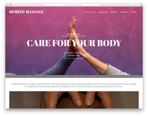 13 best massage websites design to inspire 2024 colorlib
