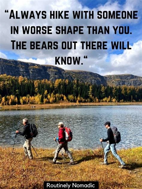 55 Funny Hiking Quotes Best Hiking Sayings Routinely Nomadic