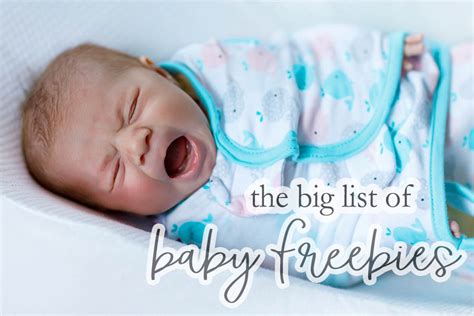 I also recommend contacting your favorite companies to request free baby samples. Baby Freebies - The Big List of Free Stuff for New Moms ...