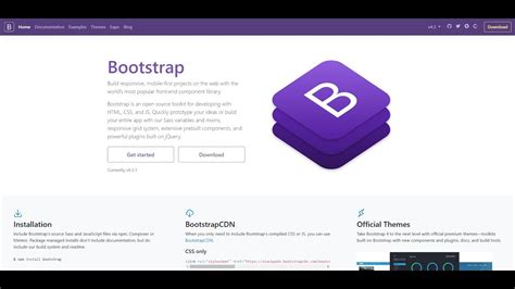 How To Install Bootstrap 4 On Windows 10 Youtube