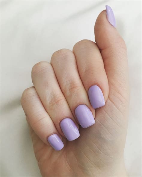 {mp} Purple Nails Lavender Nails Acrylic Nails Gel Manicure Gel Polish Square