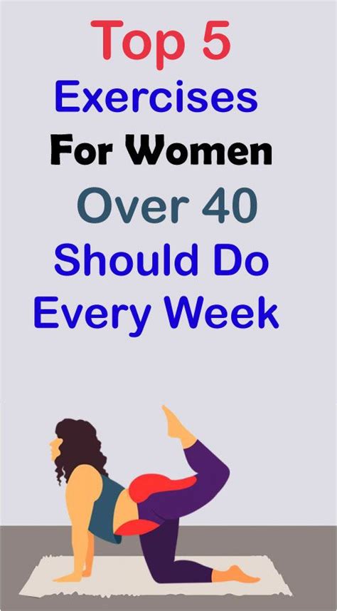 Top 5 Exercises For Women Over 40 Should Do Every Weekgyms Are
