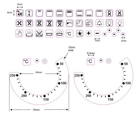 You may therefore need to check it is still keeping warm. REPLACEMENT OVEN TEMPERATURE DECALS STICKERS + 48 OVEN ...