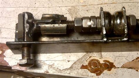 To convert the rotating motion of the stepper motor into a linear motion, the stepper motor is connected to a thread. DIY linear actuator - YouTube