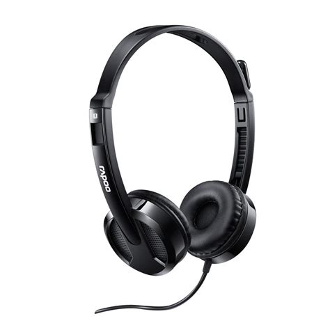 Rapoo Headset Wired Stereo H100 Plus 17475 Smart Systems Amman Jordan
