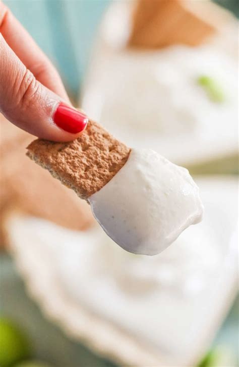 Combine pudding and lime juice in small bowl. Healthy Key Lime Pie Dip Recipe | Sugar Free, Low Fat, High Protein