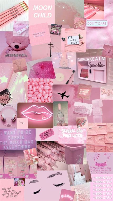 Wallpaper Pink Wallpaper Girly Pink Wallpaper Iphone Iphone