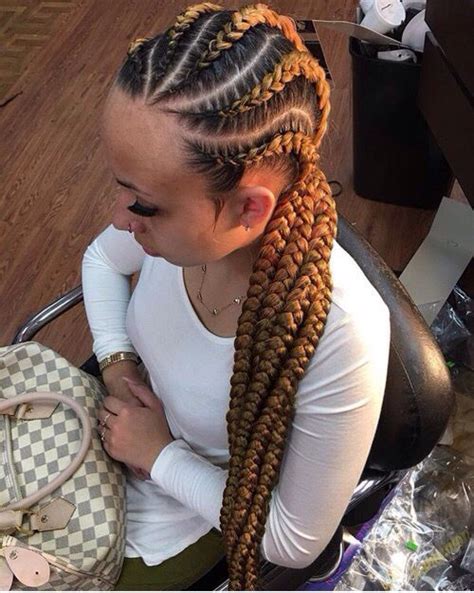 The ghana braids hairstyle is one of the most popular braided hairstyles in the natural hair ghana braids usually transcend ages and can even be adorned with hair jewelry such as metal rings. 31 Ghana Braids Styles For Trendy Protective Looks