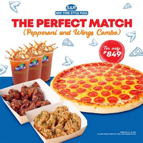 Sandr New York Style Pizzas The Perfect Match Promo Until Feb 28 2021