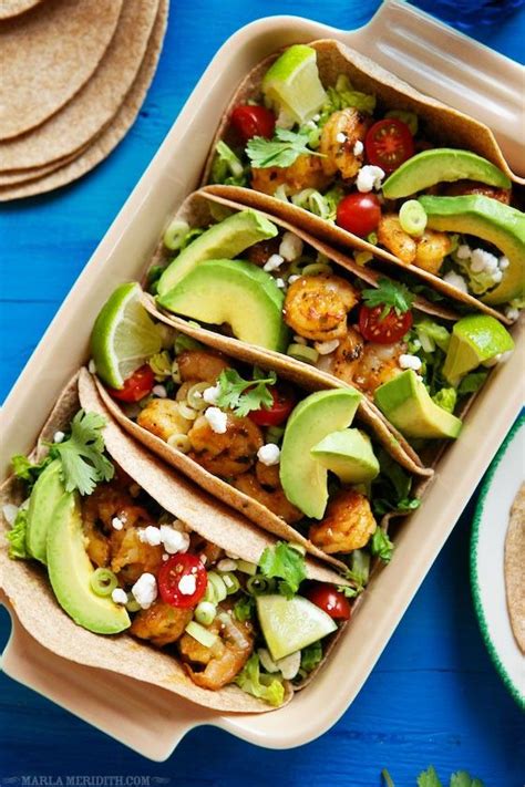 And while most people would be turned off after multiple dismal experiences, i persevered, believing. Sriracha Shrimp Tacos with Avocados From Peru - Marla ...