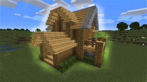 Tutorial Casa In Minecraft Pentru Incepatori Youtube