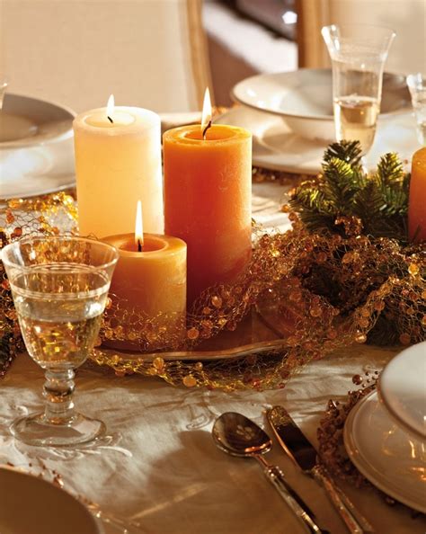 Diy Christmas Candle Centerpieces 40 Ideas For Your Table