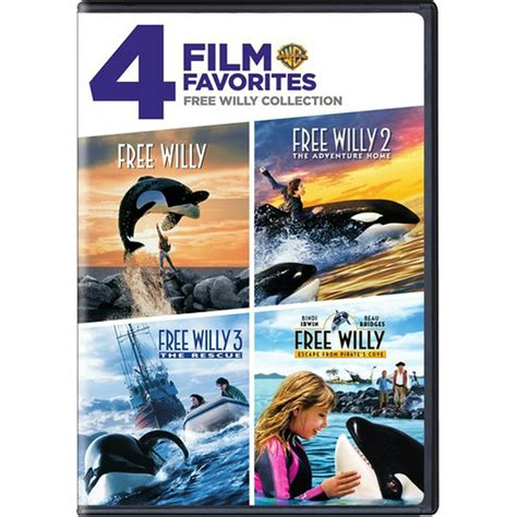 4 Film Favorites Free Willy Collection Dvd
