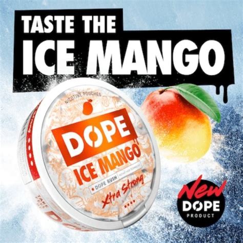 Dope Ice Mango Moderate Strong Snuffstore