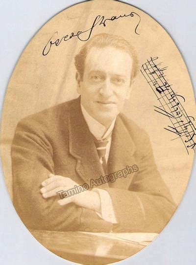 Oscar Strauss Autograph Bar Music Music Quotes Classical Music