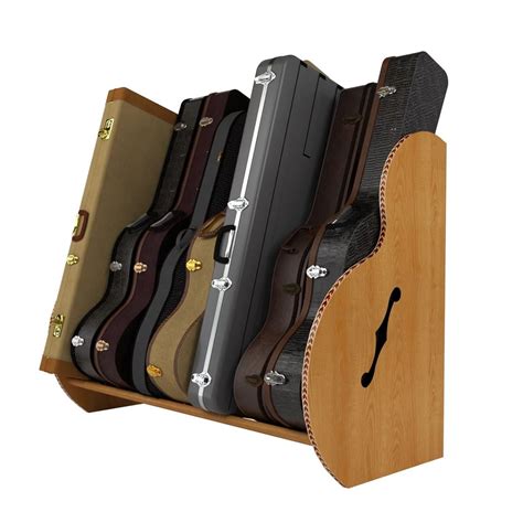 The Studio Deluxe Guitar Case Storage Rack Guitar Storage