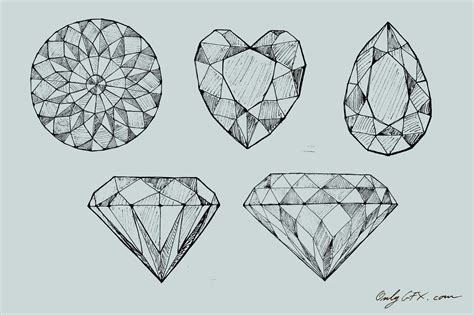 Diamond Drawing Image