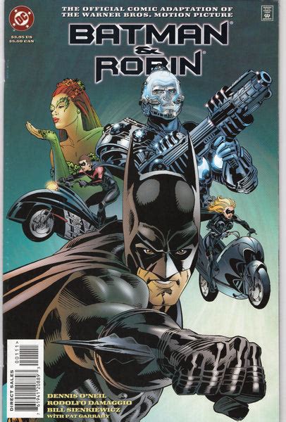 Batman And Robin Official Comic Adaptation Standard Cover Vfnm East Bay