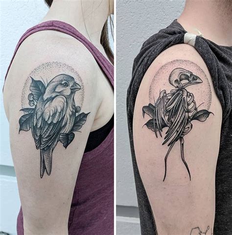 75 Matching Tattoos That Arent Cringy At All Bored Panda