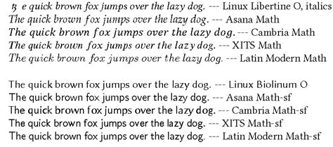 It's very similar to computer modern, it has been done as replacement with improvements. What free math font could/should accompany Linux Libertine ...