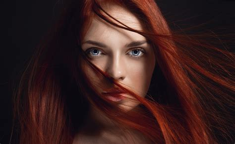 Redhead Girl Hairs On Face 4k 5k Wallpaperhd Girls Wallpapers4k